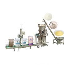 Stainless Steel DJ-1C1 Semi Automatic Salt Coffee Large Bag Filling Machine Powder 25kg